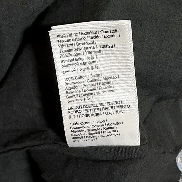 Very Rare Farm Rio Tapestry Floral Mini Dress Short Sleeve Black Blue Red XS New - Picture 9 of 11